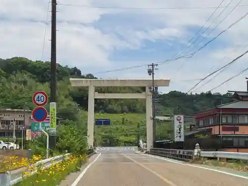 多度大社の鳥居