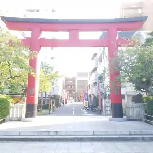 亀戸天神社の鳥居