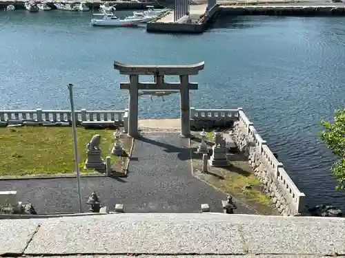 田島神社の鳥居