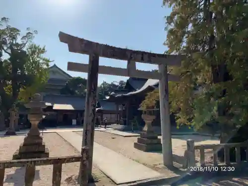 松江神社の鳥居