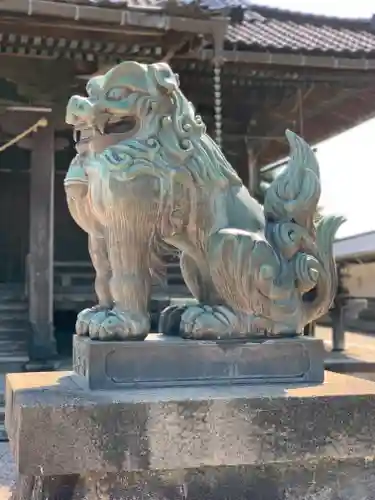 高岡関野神社の狛犬