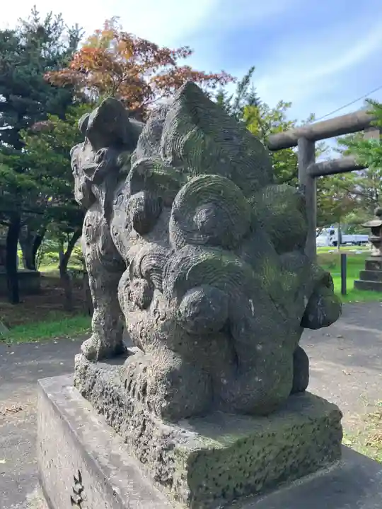 花畔神社の狛犬
