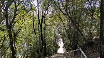 生石八幡神社の景色