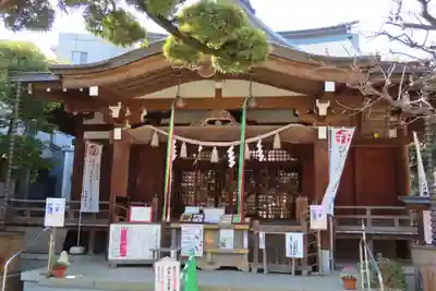 鳩森八幡神社の本殿・本堂