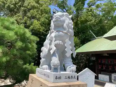 和田神社の狛犬