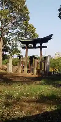 神明神社の鳥居