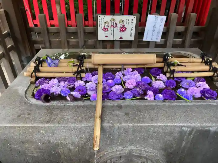 下谷神社の手水舎