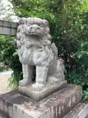 三輪神社の狛犬