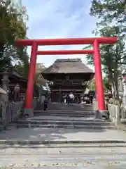 青井阿蘇神社の鳥居