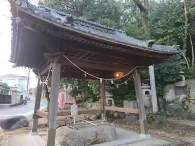 志氐神社の手水舎