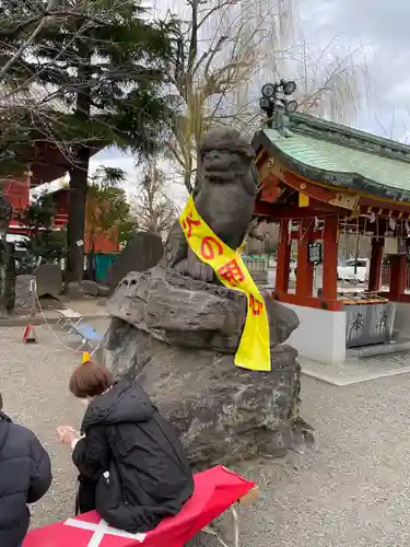 浅草神社の狛犬