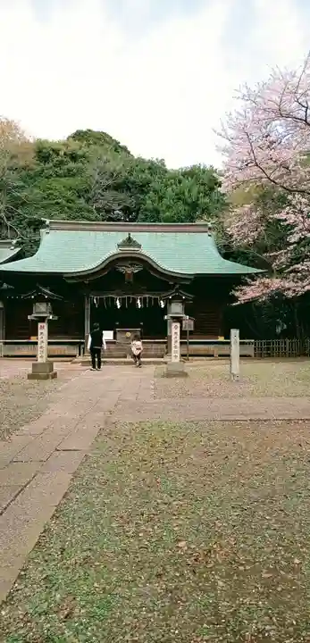 畑子安神社の本殿・本堂