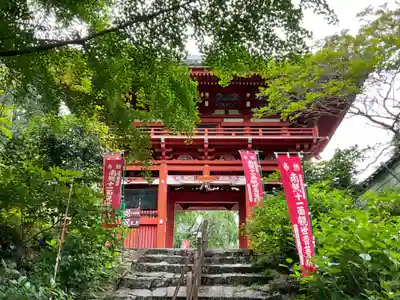 勝利寺の山門・神門