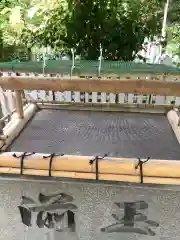 七所神社の手水