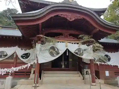 中領八幡宮の本殿・本堂