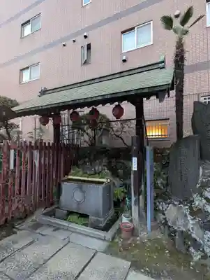 柳森神社の手水舎