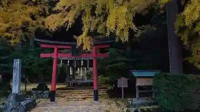 岩戸落葉神社の鳥居