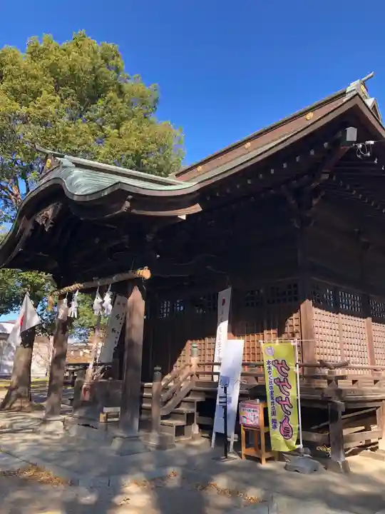 下石原八幡神社の本殿・本堂