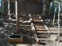 泉妙見社の手水舎