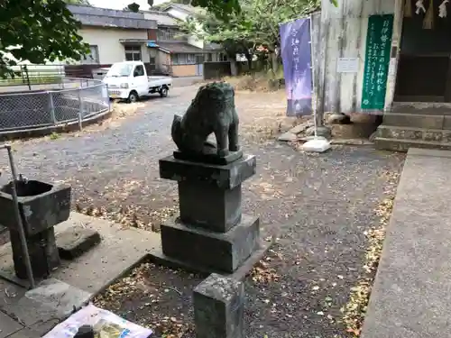 彌佐支刀神社の狛犬