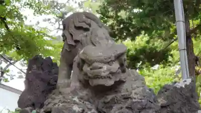 山野浅間神社の狛犬