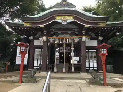 川越八幡宮の本殿・本堂