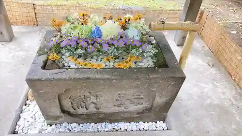 北広島市総鎮守　廣島神社の手水舎