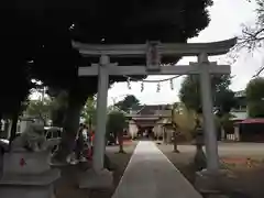 本町南町八幡神社の鳥居