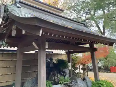 馬橋稲荷神社の手水舎