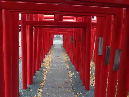 小泉稲荷神社の鳥居