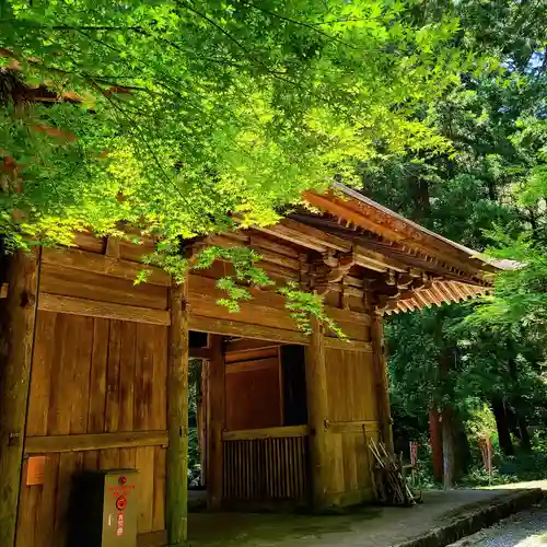 財賀寺の山門・神門