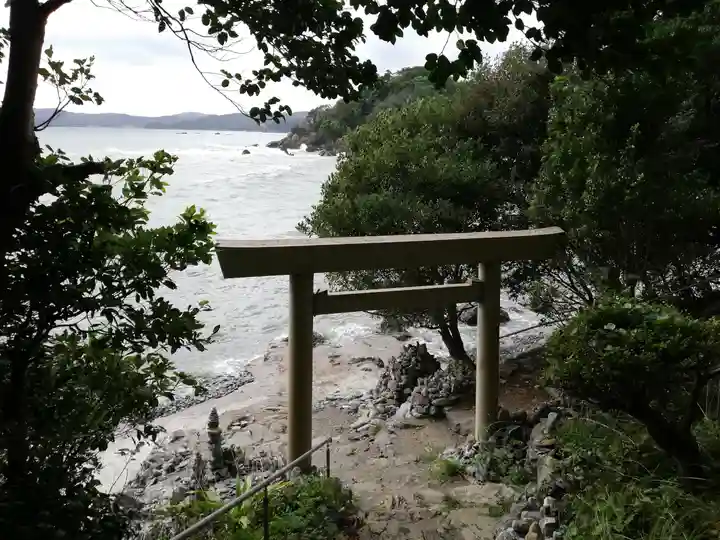 伊射波神社の鳥居