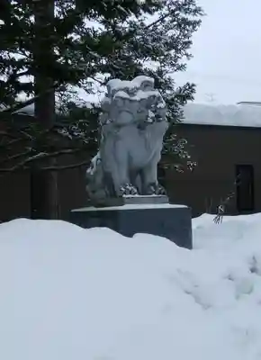 月寒神社の狛犬