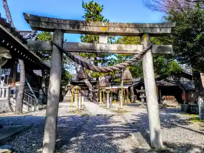 稲荷社(大浜稲荷社)の鳥居