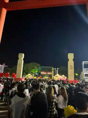 松原八幡神社のお祭り