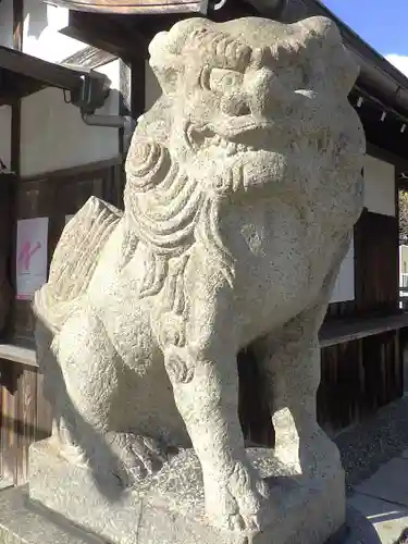 姫嶋神社の狛犬