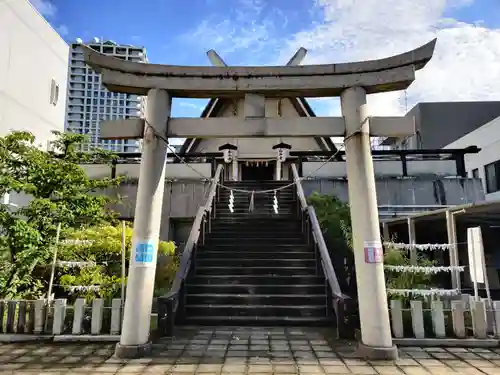 中野天満神社の鳥居