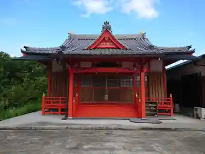 金巻明神の本殿・本堂