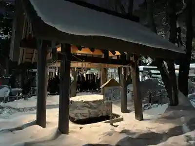 新琴似神社の手水舎