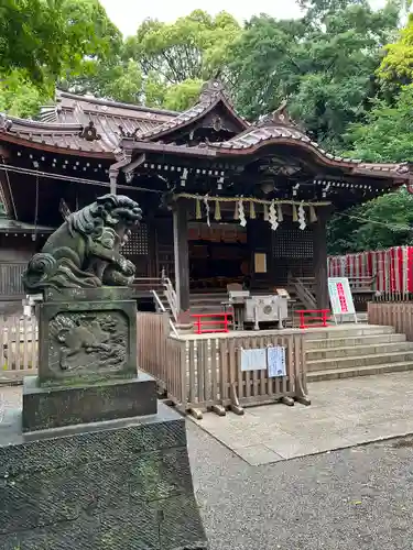 代々木八幡宮の本殿・本堂