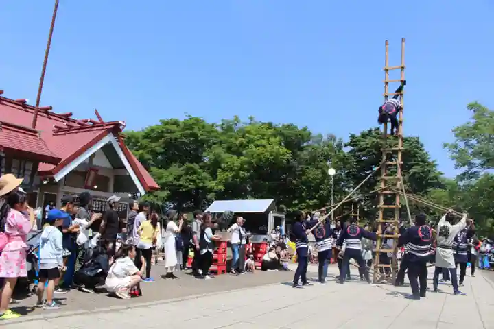 釧路一之宮 厳島神社のお祭り