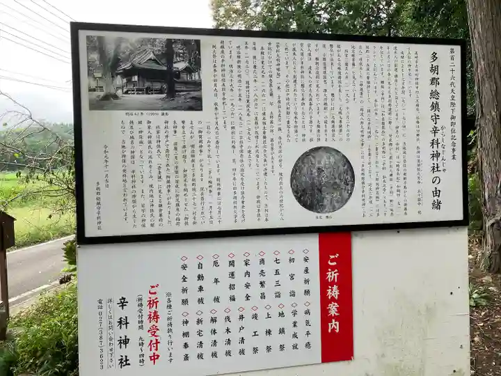 辛科神社(群馬県)