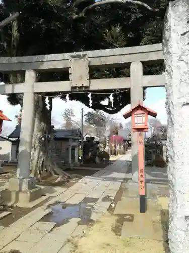 境香取神社の鳥居