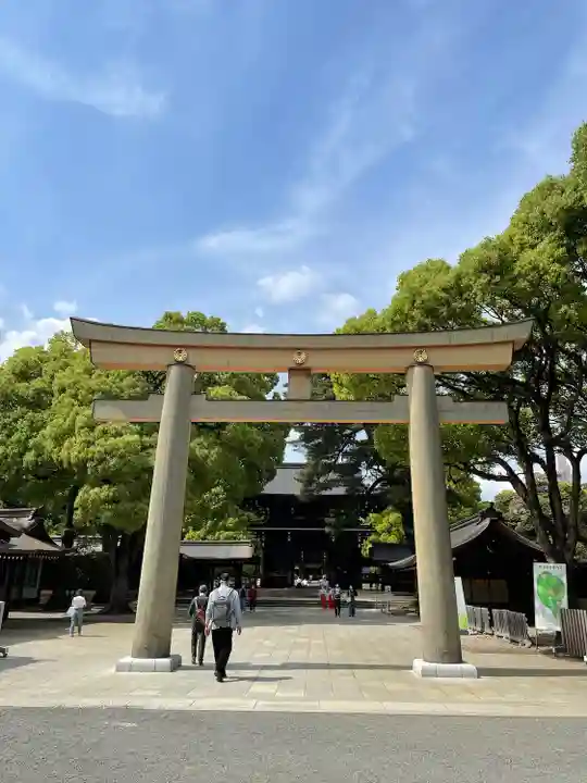 明治神宮の鳥居