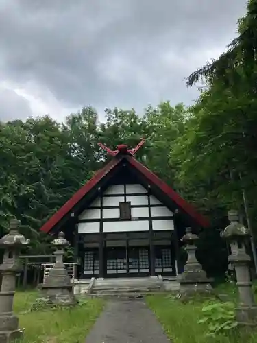 定山渓神社の本殿