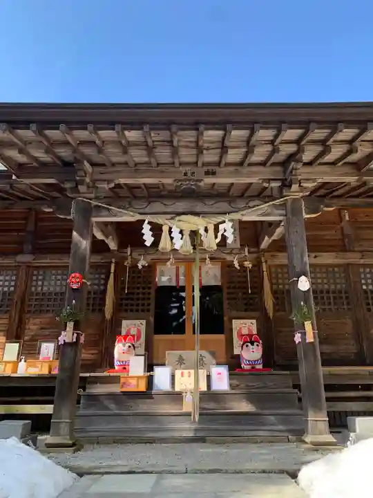 滑川神社 - 仕事と子どもの守り神(福島県)
