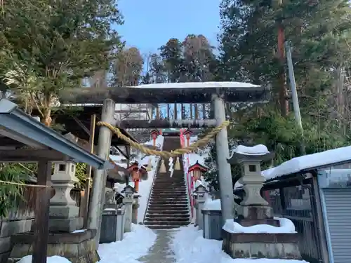 呑香稲荷神社の鳥居