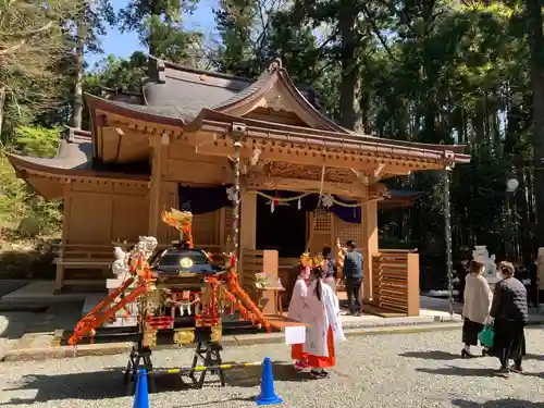 須山浅間神社のお祭り