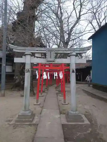 佐間天神社の鳥居