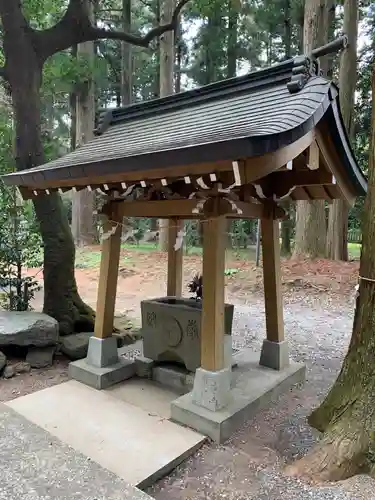 日吉神社の手水